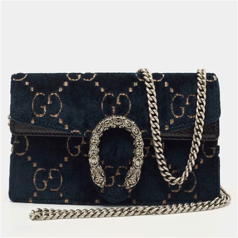 gucci velvet super mini dionysus|More.